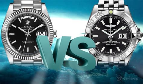 breitling watchs movement compared to rolex